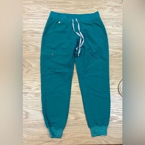 Figs Jogger Scrub Pants- Hunter Green